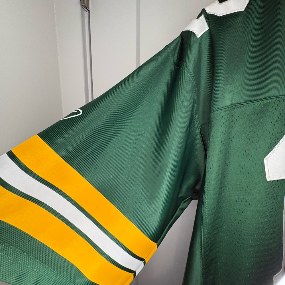 Reebok NFL Equipment Aaron Rodgers Green Bay Packers Jersey | Length +2 - Picture 4 of 8
